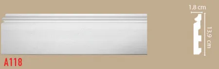 Плинтус напольный Decomaster A118