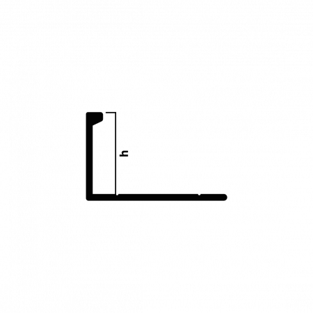 Профиль L-образный гибкий 12.5 NEEXY (темная бронза матовая)	