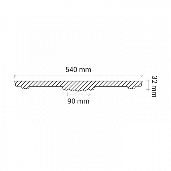 Розетка потолочная Европласт 1.56.008