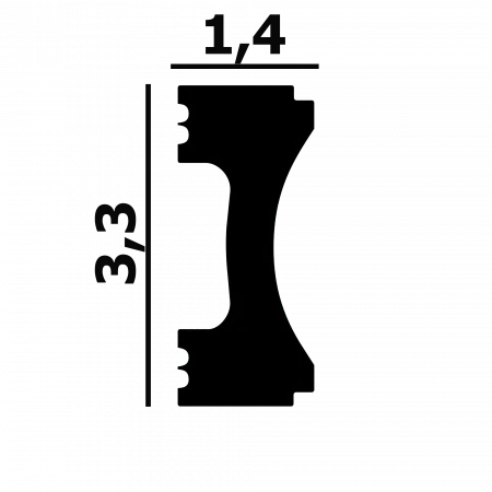 Молдинг Перфект Plus Р136