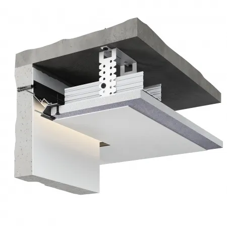 Потолочный теневой профиль D005 под покраску 