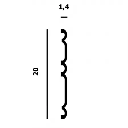 Декоративная панель Перфект Plus Р169-2800