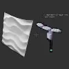 Гипсовая 3D панель Artpole SANDY-2 LED WHITE 3