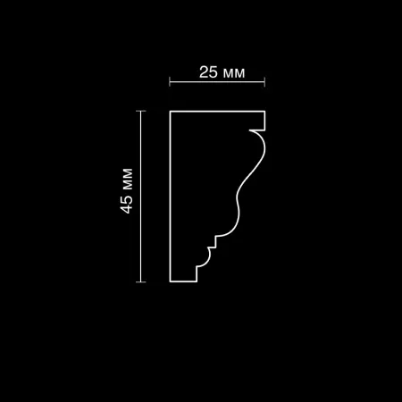 Карниз потолочный гипсовый Artpole SKT269