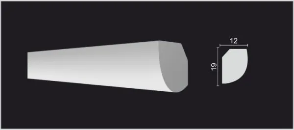 Карниз потолочный DECOR DIZAYN DD02