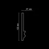 Молдинг гипсовый Artpole SMG606