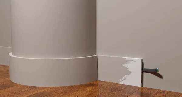 Плинтус напольный DECOR DIZAYN DD709 Гибкий