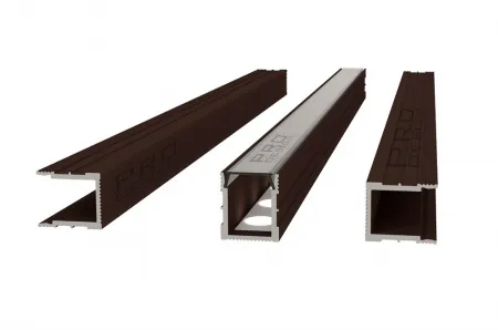Декоративный стеновой профиль Pro Design 536 Коричневый