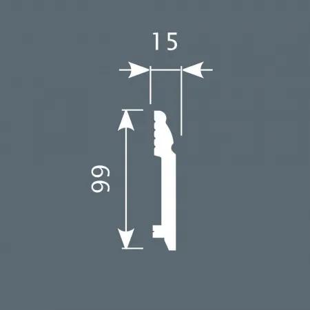 Плинтус напольный COSCA PX027