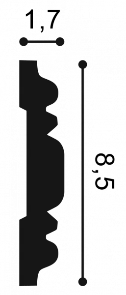 Молдинг Orac Decor P7030