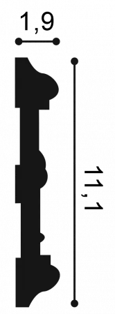 Молдинг Orac Decor P7020