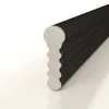 Разделительный теневой профиль D009.2A Черный