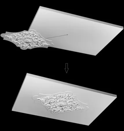 Розетка потолочная Artpole SR30N/V (наборная)