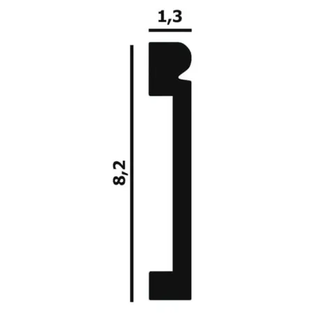 Плинтус напольный Перфект Plus Р49