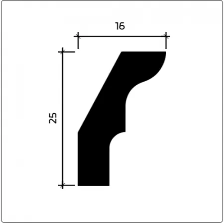 Карниз потолочный Европласт 6.50.155