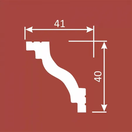 Карниз потолочный COSCA KX034