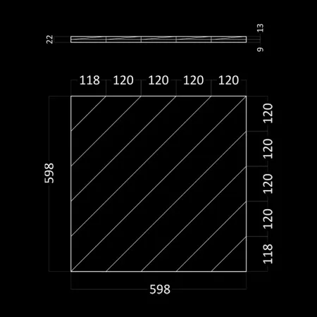 Гипсовая 3D панель Artpole LAMBERT