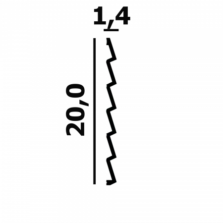 Декоративная панель Перфект Plus Р119