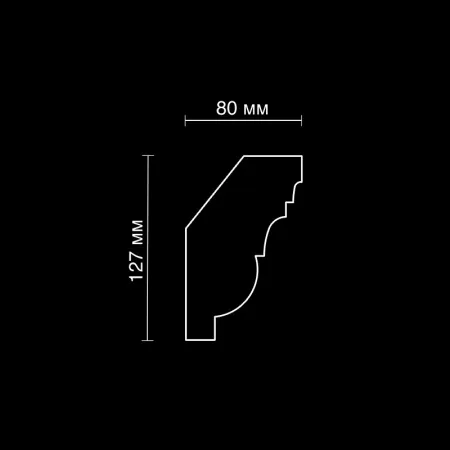 Карниз потолочный гипсовый Artpole SKT376