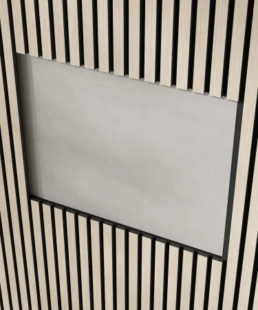 Акустическая панель COSCA черный войлок  Дуб клэр светлый/2750