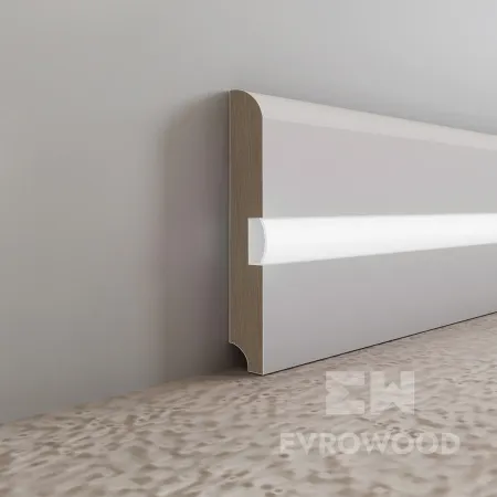 Плинтус напольный Evrowood PN 050 LED