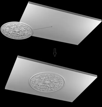 Розетка потолочная Artpole SR93N/V