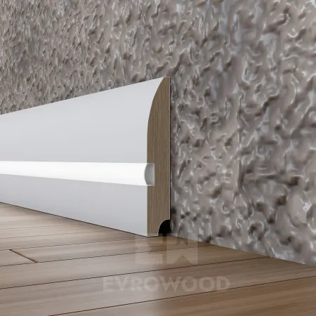 Плинтус напольный Evrowood PN 080 LED