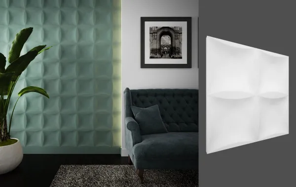Гипсовая 3D панель Deco Line M-23