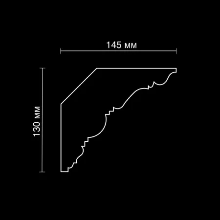Карниз потолочный гипсовый Artpole SKT383