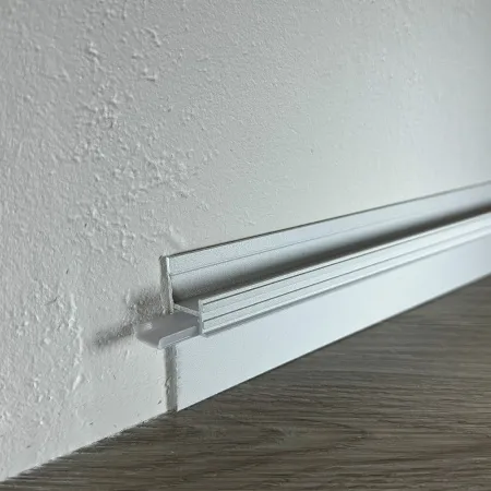 Теневой плинтус скрытого монтажа Pro Design 7209 Белый грунт
