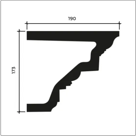 Фасадный карниз Европласт 4.32.201