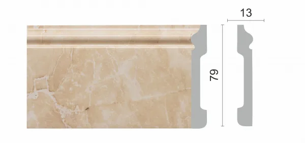 Плинтус напольный DECOR DIZAYN 005-10