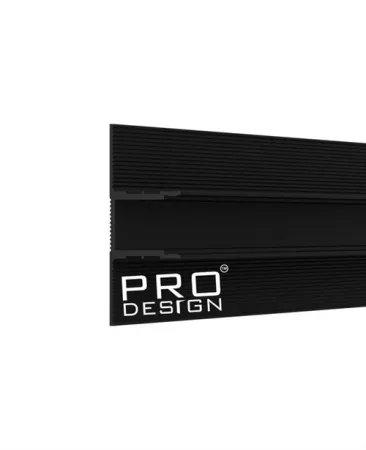 Декоративный стеновой профиль Pro Design 534 Черный муар