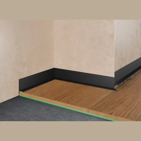 Микроплинтус Pro Design Mini L 601B Черный муар