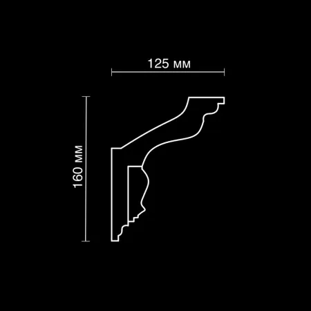 Карниз потолочный гипсовый Artpole SK144N