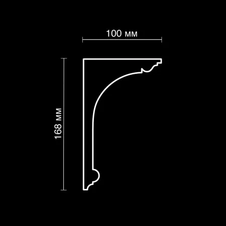 Карниз потолочный гипсовый Artpole SKT151