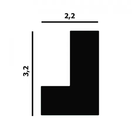 Карниз потолочный Перфект Plus Р65