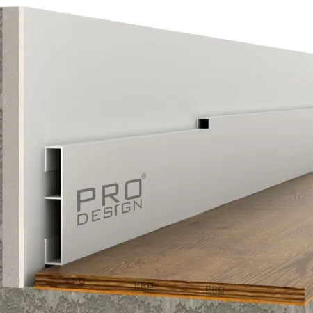 Вставка плинтус 1964 для плинтуса Pro Design Анодированный