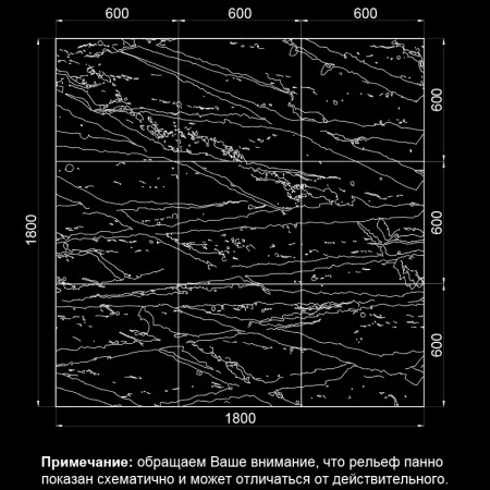 Гипсовая панно Artpole FRAMEWORK