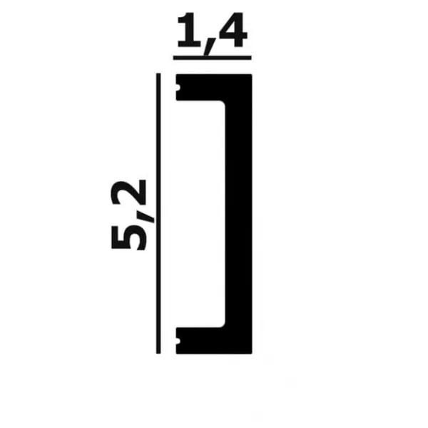 Молдинг Перфект Plus Р125-2800