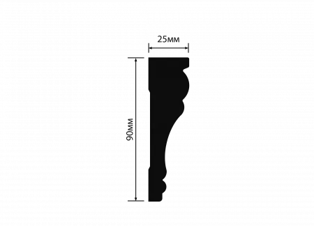 Карниз потолочный HIWOOD T1090