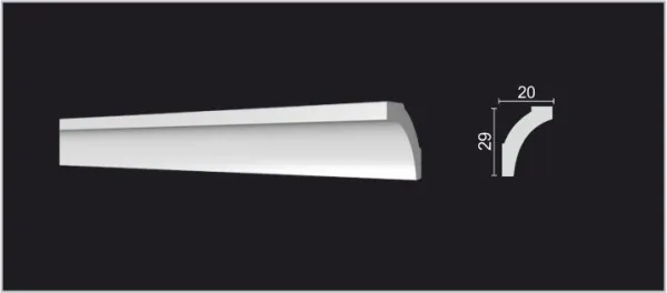 Карниз потолочный DECOR DIZAYN DD36