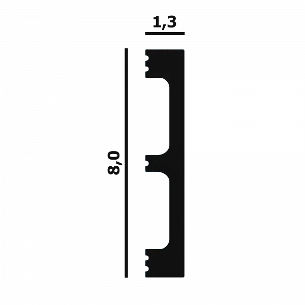 Молдинг Перфект Plus Р88 Гибкий