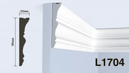 Карниз потолочный HIWOOD L1704