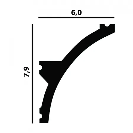 Карниз потолочный Перфект Plus Р94