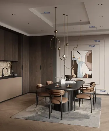 Карниз потолочный Artiva RT041