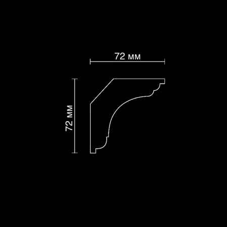 Карниз потолочный гипсовый Artpole SKT301