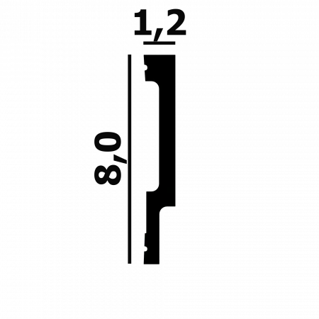 Плинтус напольный Перфект Plus Р116