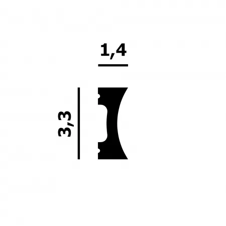 Молдинг Перфект Plus Р237