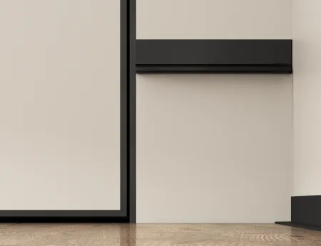 Микроплинтус LACONISTIQ Micro-L угловой Чёрный